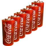 Coca Cola - Frozen - Longdrinkglazen - Rood - 270 ml - 6 Stuks