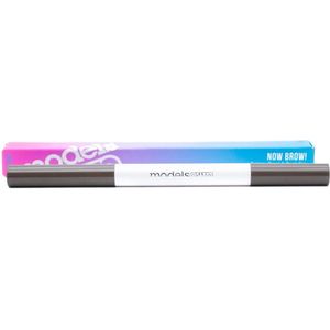 Models Own Now Brow! - 133 Deep Brown - Eyebrow Pencil & Brush Duo - Wenkbrauwpotlood - 1,2 g