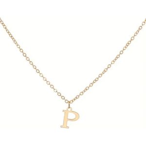 Livano Ketting - Dames - Staal - Nep zilver - Met Hanger - Nep Goud - P