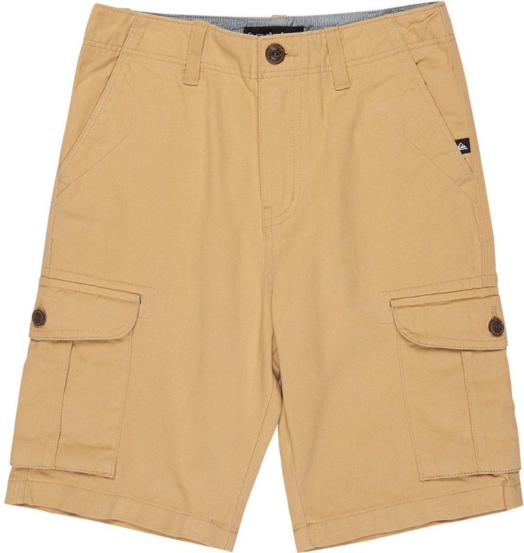 Cruciale Slag - Walkshorts - Blauw - Katoen - Rechte Pasvorm