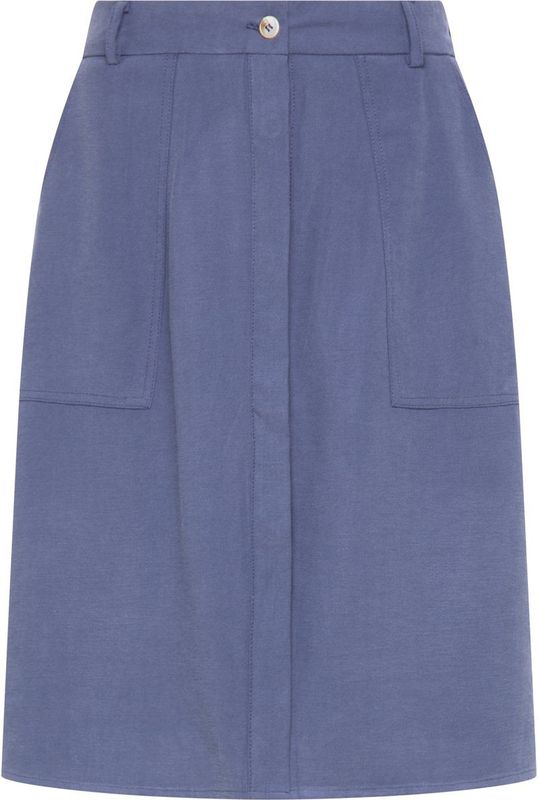 DreiMaster - Casual Rok - Blauw