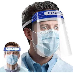 Gezichtscherm - Spatmasker - Geschikt voor brildragers - 1 stuks