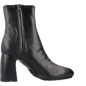 Ash - Eclat Bis - Enkellaars - Zwart - Blokhak - 8 cm