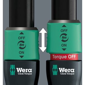 Wera Click-Torque Lock C 3 R/L - Momentsleutel - 1/2 (12.5 mm) - 200 - 40 Nm