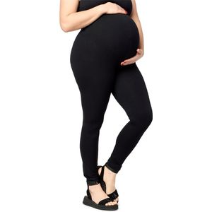 Merry Style Dames Grote Maten Leggings - Zwangerschapskleding - Lange - Viscose - MS-MS10-460-LE - Zwart - 7XL