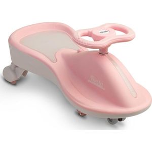 Toyz loopauto - wiebelend met lichten & melodieën - ride - loopfiets - looptrainer PINK