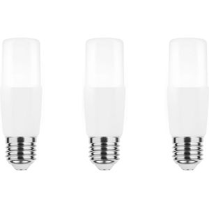 Modee - E27 LED Buislamp - Extra Warm Wit - 9W - Vervangt 70W Gloeilamp - 3 stuks