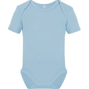 Romper met korte mouwen - Powder Blue - Maat 50/56 - Link Kids Wear