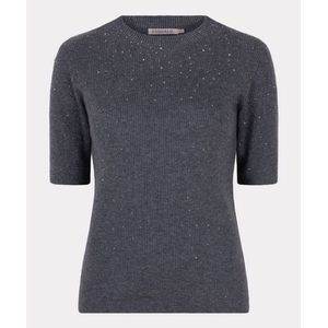 Esqualo - F25.02521 - Damestrui - Donkergrijs - Korte Mouwen