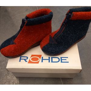 Kinder sloffen Rohde - 2032 - maat 24 blauw/rood