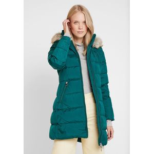 Tommy Hilfiger Basic Hooded Down Winterjas  Jas - Vrouwen - donker groen