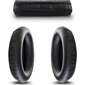 Oorkussens en hoofdband kit - Vervanging voor Sennheiser HD280 Pro - Zwart