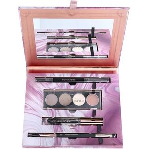 Profusion Wenkbrauwkit Beautiful Brows - Wenkbrauwpotlood + Wenkbrauwpalet - Wenkbrauwgel - Wenkbrauwborstel