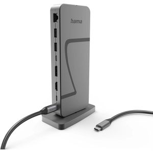 Hama - 10 In 1 - USB-C Dockingstation - 140W - Ultra HD 8K