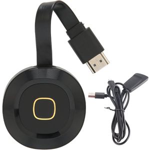 Crrynuo - Smart HDMI Dongle - Draadloze Schermspiegeling Dongle - Zwart - 4K HDMI Receiver