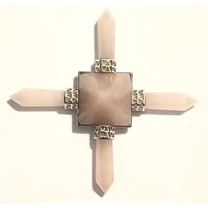 Wellness-House | Energie Generator Rozenkwarts | Energie Generator | Rozenkwarts | Edelsteen Energie Generator | Energie | Healing | Zen Cadeau