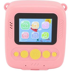 Instant Print Camera for Kids, 1080P 48M Digital Video Camera for Toddlers with Filters Photo Frames, Music Playing, Casual Games, Birthday Gifts for Girls and Boys