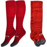 Voetbalsokken / voetbalkousen viralto club rood