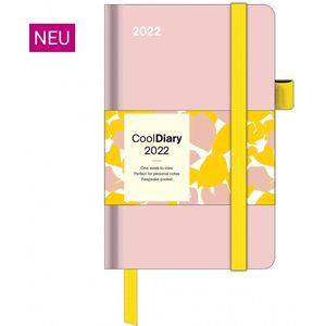 Pastel Pink 2022 - Diary - Buchkalender 9X14