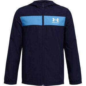 Under armour sportstyle windjack in de kleur marine.