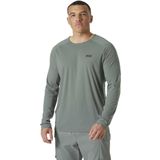 Helly Hansen - Trail T-shirt - Grijs - Lange Mouwen - Man