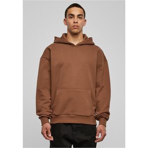 Urban Classics - Ultra Heavy Hoodie/trui - XS - Bruin