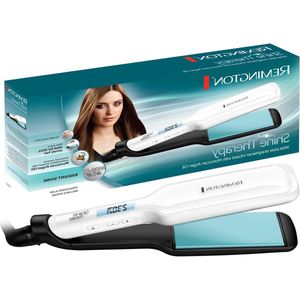 Shine Therapy Stijltang - Brede Stylingplaten - Marokkaanse Arganolie - Lang Dik Haar