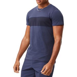 Björn Borg T-shirt Stripe - blauwgrijs