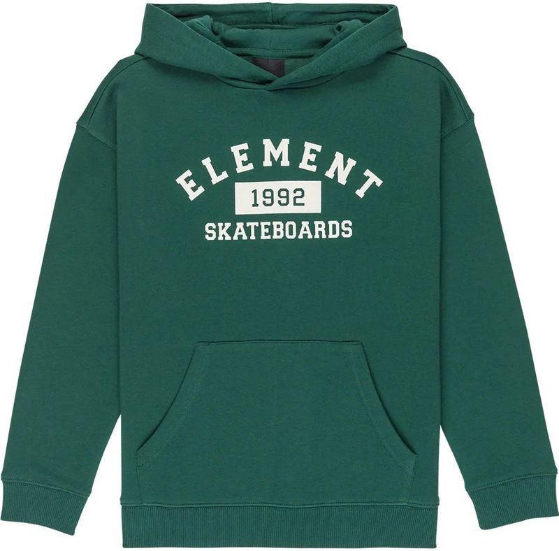 Element - Hoodie - Donkergroen - Met Capuchon - Lange Mouwen