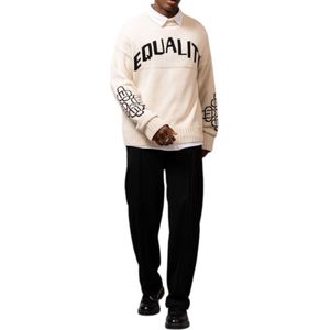 Equalite - EQ.25.8.5.5/110 - Heren Trui - Wit - Ava Knit Sweater