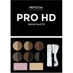 Makeup Revolution Freedom Brow Palette - Medium Dark