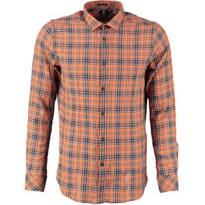 Dstrezzed Overhemd Herringbone Check Oranje (303248 - 439)