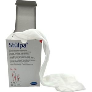 Hartmann - Stülpa - Buisverband - 8 cm x 15 m - Maat 3R - Voet - Been - Hoofd