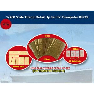 1:200 Trumpeter 66600 Titanic Ship - Detail Up Set for Trumpeter 03719 Accessoires set