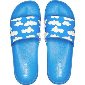 Happy Socks slippers cloudy blauw - 40-41