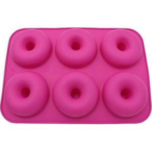 Siliconen Donut Bakvorm / Mal - Zelf donuts maken!