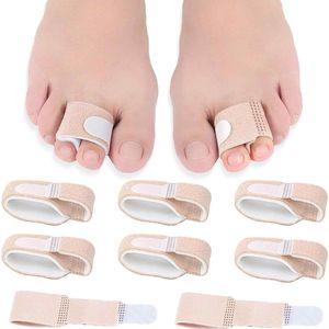 Correctoren en Spalk voor Hamertenen - Behandeling van Gebroken en Kromme Tenen - Set van 8