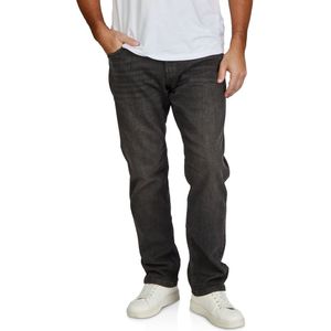 Tom Tailor Heren Jeans Broeken Marvin regular/straight Fit Zwart Volwassenen