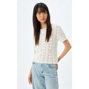 Ronde kraag Mobiel Sweater