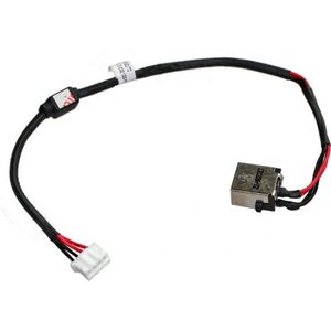 Vervangende oplaadconnector / DC Power Jack - Geschikt voor o.a. Dell Latitude 13-3380 - P/N:450.0AW08.0011 / 0WD9P3