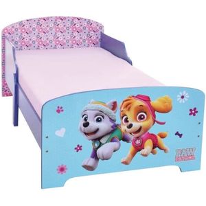 PAW Patrol Girl - Peuter Bed - 70 x 140 cm - Multi - Inclusief lattenbodem