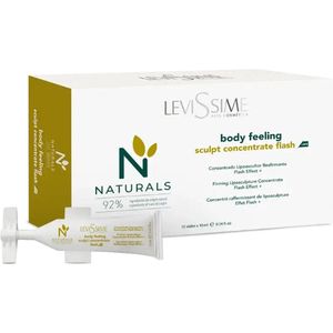 LEVISSIME Body Feeling Sculpt Concentrate Flash / Verstevigend concentraat met onmiddellijk effect 15 x 10 ml