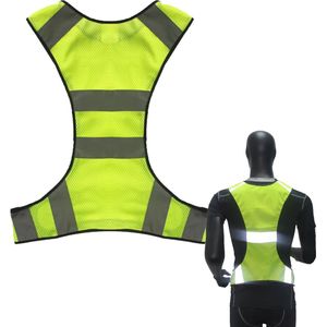 LOUZIR - Reflecterend Hardloopvest - X Vorm - Veiligheidsvest