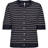 ONLY - ONLCHESTER LIFE SS STRIPE CARDI CC KNT - Meisjes - Cardigans