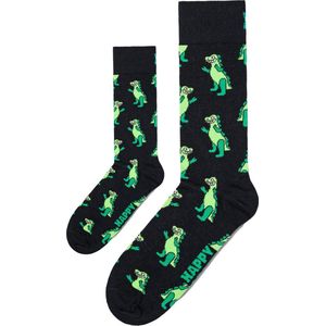 Matching sokken Dino groen | Zo Vader Zo Zoon/Dochter sokken | maat 41 - 46 en 2 - 3 jaar