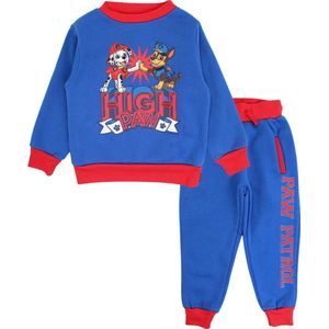 Paw Patrol Set / Joggingpak / Huispak / Vrijetijdspak - Blauw - Maat 128