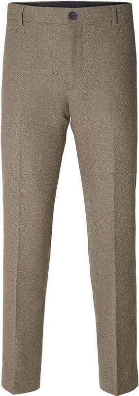 Selected - Slim-mark - Broek - Bruin - Slim Fit