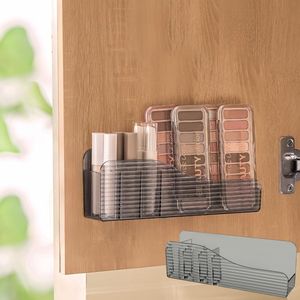 Make-up organizer - cosmetica-opbergers - 2 stuks - grijs - kunststof