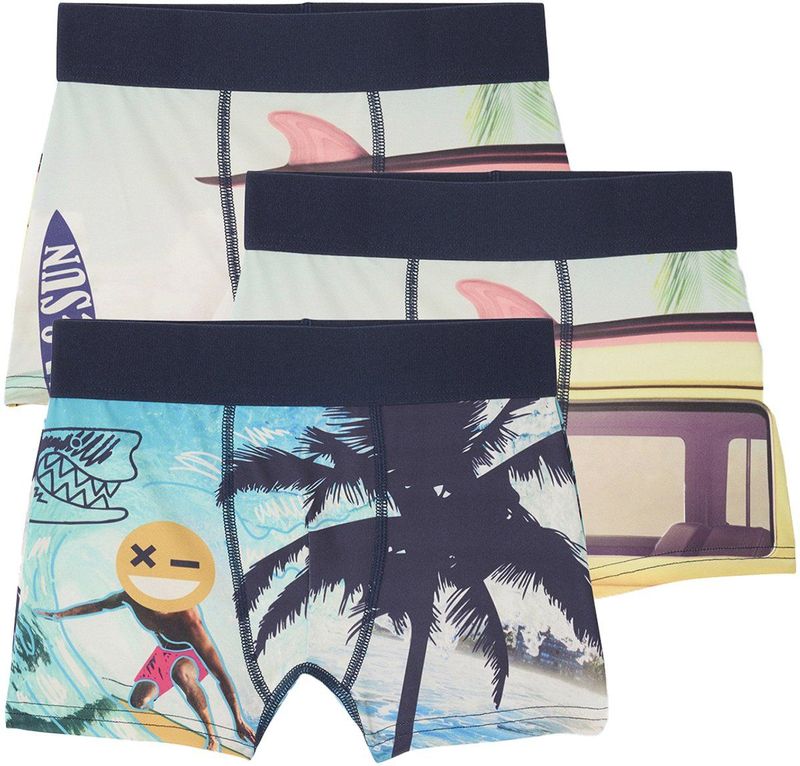 Jonen 3er-Pack Jungen Boxershorts mit Fotoprint JONEN