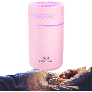 Auto luchtbevochtiger diffuser kinderluchtbevochtiger - Kleurrijke lichte USB-luchtbevochtiger met 35 ml watertank - voor grote kamers slaapkamers auto's .